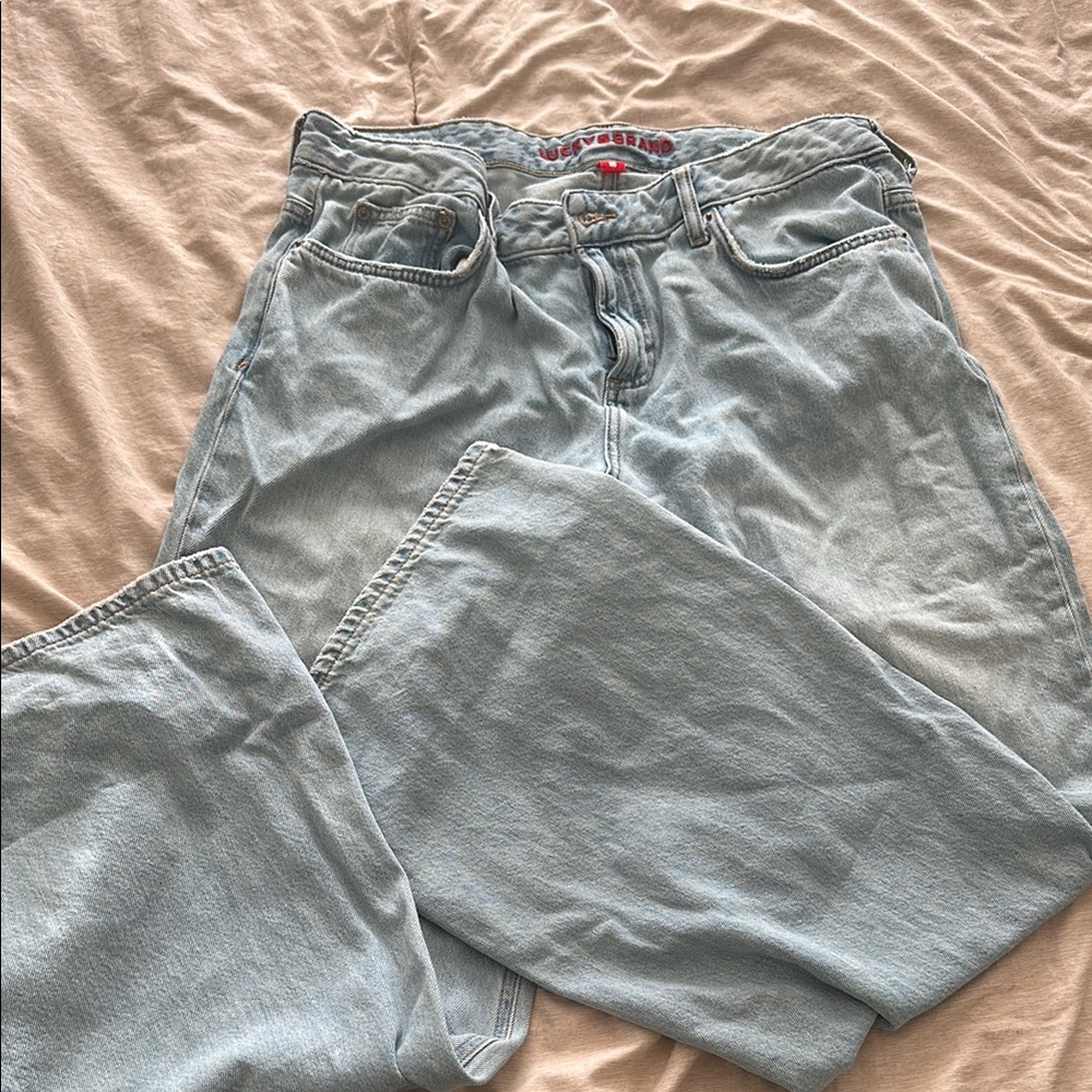 Lucky Brand Blue Straight Leg Jeans Classic Fit